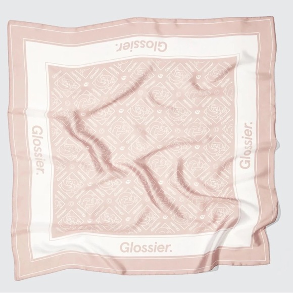 Glossier Pink Scarf - Limited Edition 2020 - Picture 2 of 4